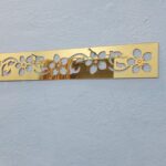 Ornamental Gold Flower Border