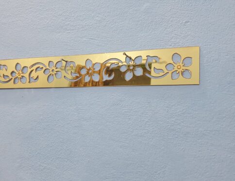 Ornamental Gold Flower Border
